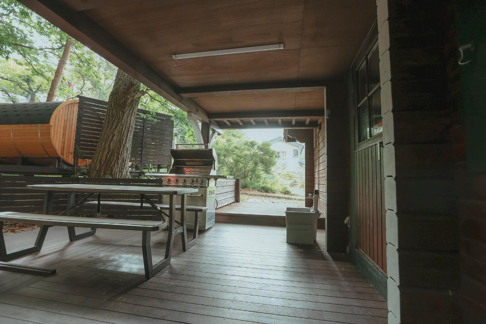 Villa Nasu Terrace Mana 森のバレルサウナとbbqグリル Extérieur photo